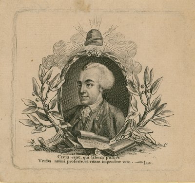 John Wilkes portréja alkotó: English School