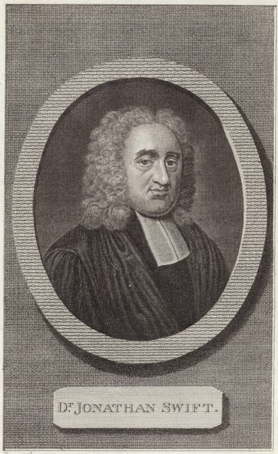 Jonathan Swift portréja alkotó: English School