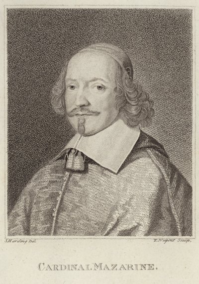Jules Mazarin portréja alkotó: English School