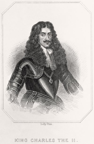 Károly király portréja, 1835 alkotó: English School