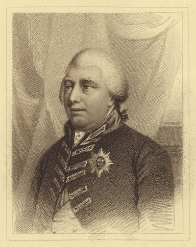 György király portréja (metszet) alkotó: English School