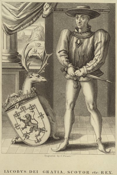 I. Jakab angol király portréja alkotó: English School