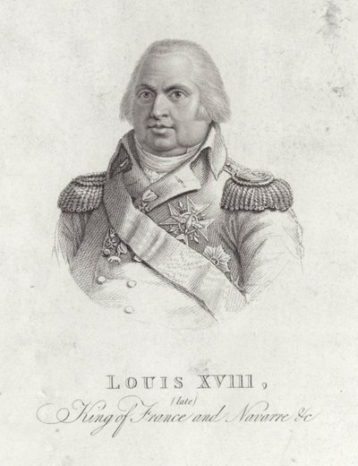 Lajos király portréja XVIII alkotó: English School