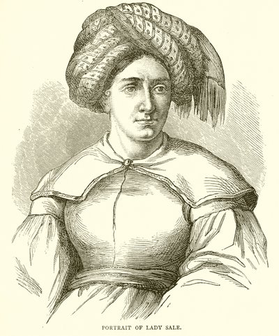 Lady Sale portréja alkotó: English School
