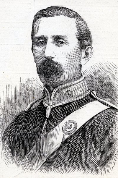 George Taylor Denison alezredes portréja, 1877 alkotó: English School