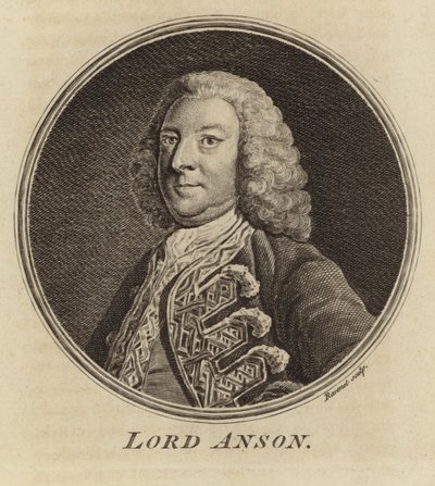 Lord Anson portréja alkotó: English School