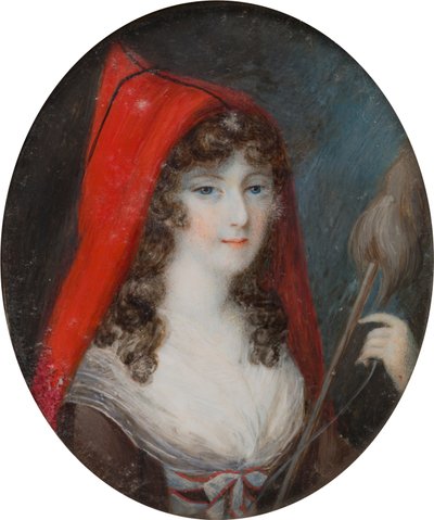 Lucy Byng, Bradford első grófnőjének (1766-1844) portréja, 1786-1844 körül (olaj, vászon) alkotó: English School