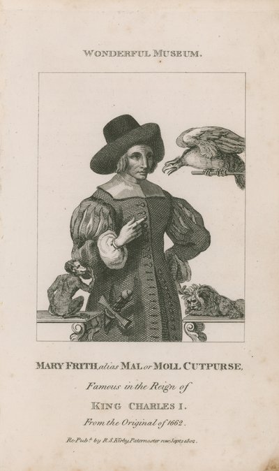 Porträt von Mary Frith von English School