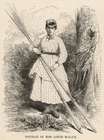 Lottie McAlice kisasszony portréja alkotó: English School