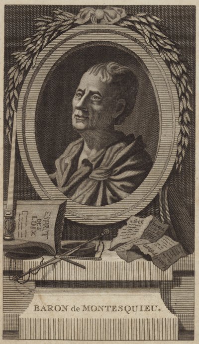 Montesquieu portréja alkotó: English School