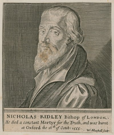 Nicholas Ridley portréja alkotó: English School