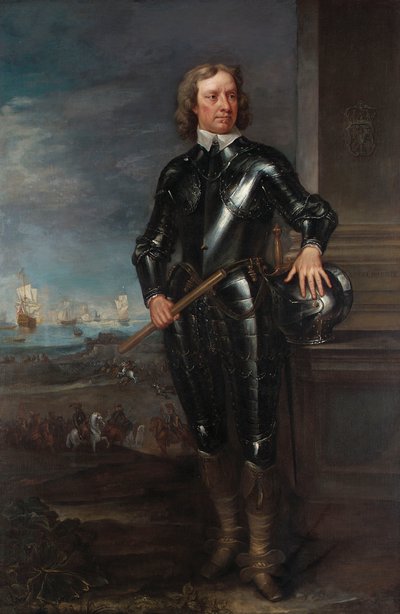 Oliver Cromwell portréja alkotó: English School