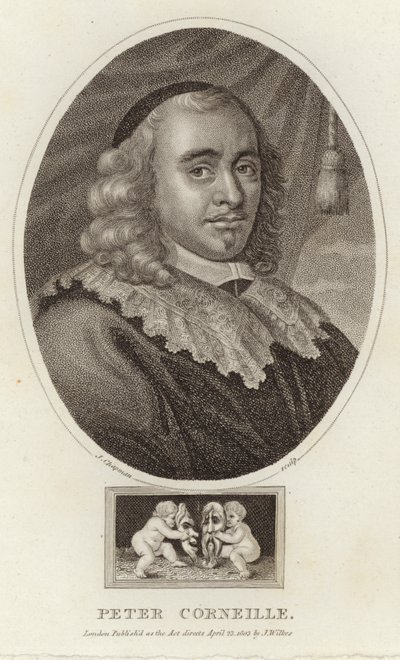 Pierre Corneille portréja alkotó: English School