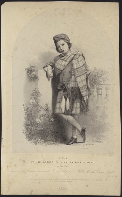 Arthur herceg portréja alkotó: English School
