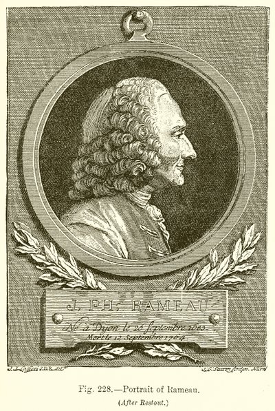 Rameau portréja alkotó: English School