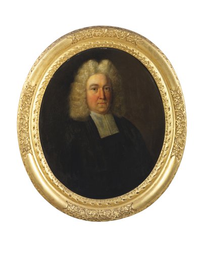 Joseph Cookson tiszteletes portréja, 18. század eleje (olaj, vászon) alkotó: English School