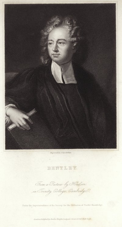Richard Bentley portréja alkotó: English School