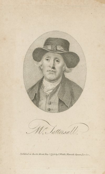 Richard Tattersall portréja alkotó: English School