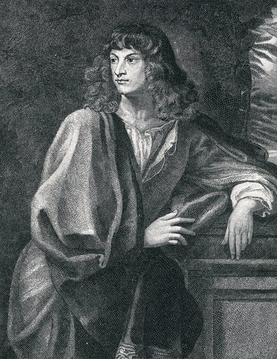 Robert Spencer (1641-1702), Sunderland 2. grófjának portréja, a "Brit népek története" című könyvéből alkotó: English School