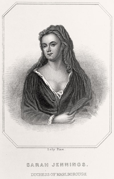 Sarah Jennings, Marlborough hercegnő portréja, 1835 alkotó: English School