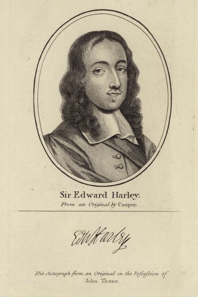 Sir Edward Harley portréja alkotó: English School
