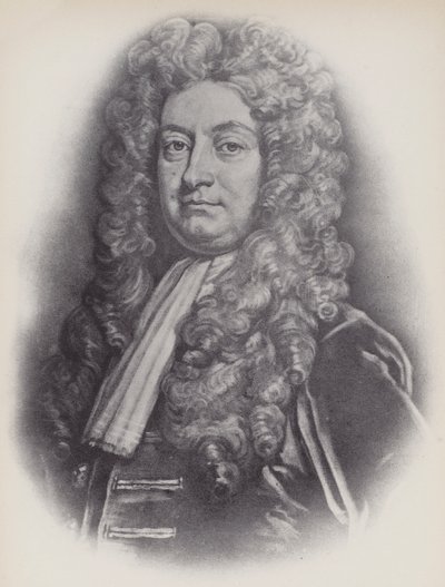 Sir Hans Sloane portréja, Kneller festménye után (litho) alkotó: English School