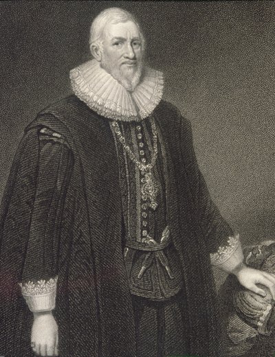 Sir Hugh Middleton (1560-31) portréja a „Lodge