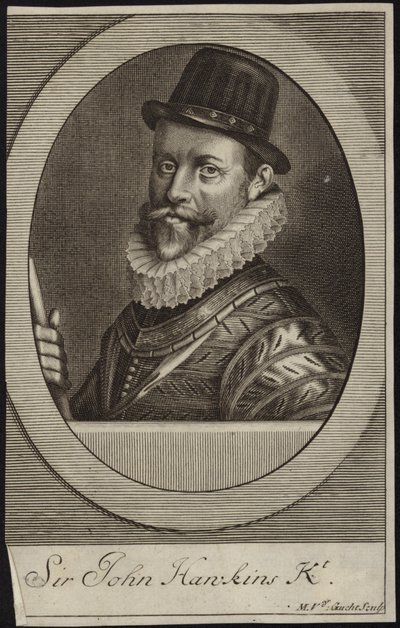 Sir John Hawkins portréja alkotó: English School