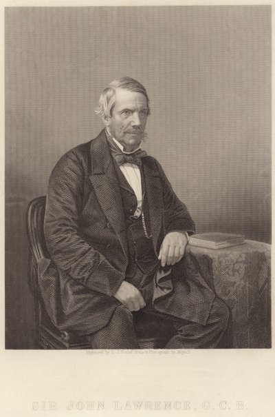 Sir John Lawrence portréja alkotó: English School