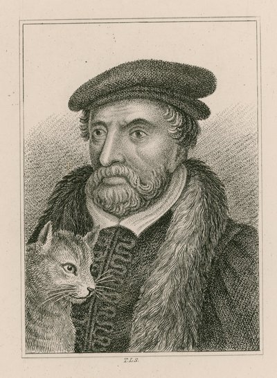 Sir Richard Whittington és macska, egyébként Dick Whittington, London főpolgármesterének portréja alkotó: English School