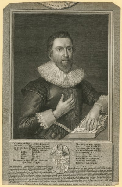Sir Robert Cotton portréja alkotó: English School