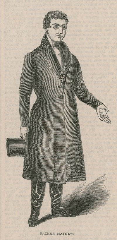 Theobald Mathew portréja alkotó: English School