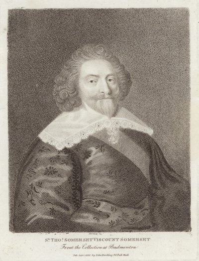 Thomas Somerset portréja alkotó: English School