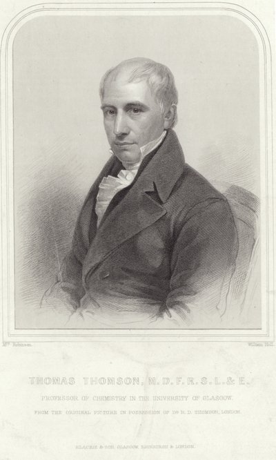 Thomas Thomson portréja alkotó: English School