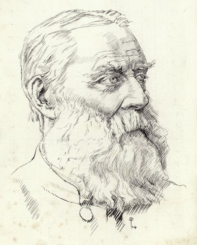 Walter Skeat portréja alkotó: English School
