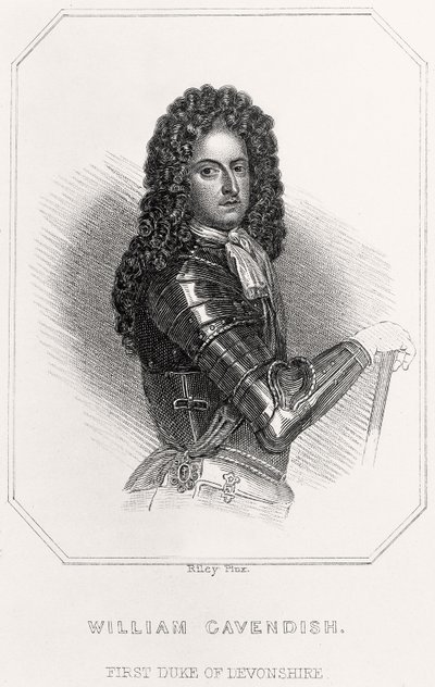William Cavendish, Devonshire 1. hercegének portréja, 1835 alkotó: English School