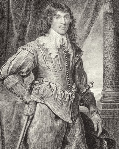 William Hamilton, Hamilton 2. hercegének (1616-51) portréja a "Lodge