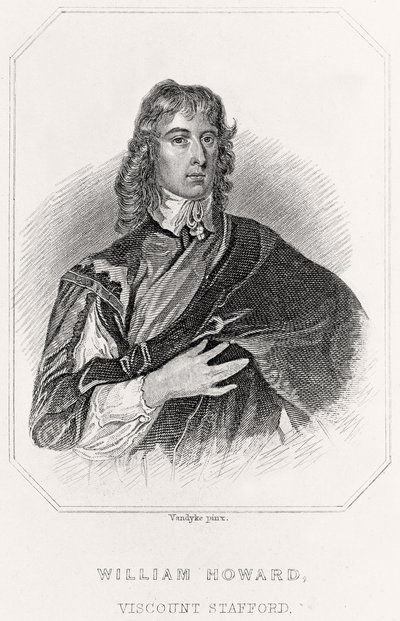 William Howard, Stafford vikomt portréja, 1835 alkotó: English School