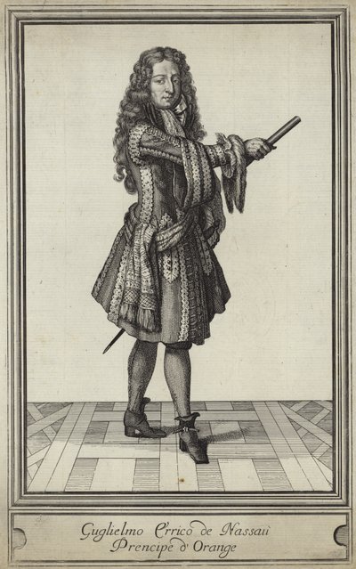 Anglia III. Vilmos portréja alkotó: English School