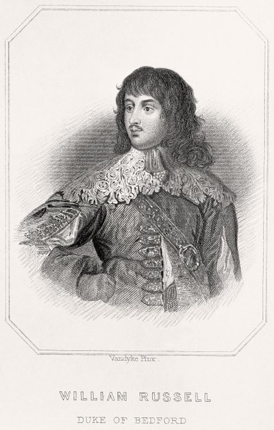 William Russell, Bedford hercegének portréja, 1835 alkotó: English School