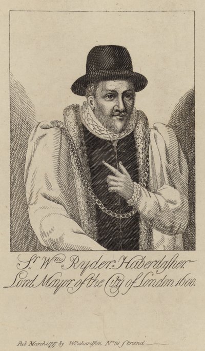 Porträt von William Ryder von English School