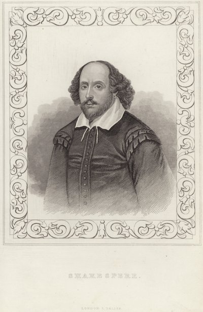 William Shakespeare portréja alkotó: English School