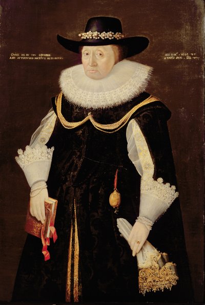 Hölgyportré, 1629 alkotó: English School