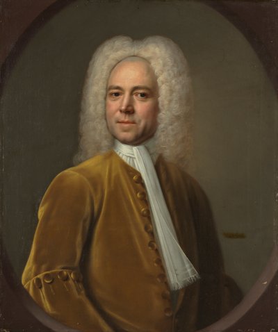 Férfiportré, 1730 körül (olaj, vászon) alkotó: English School