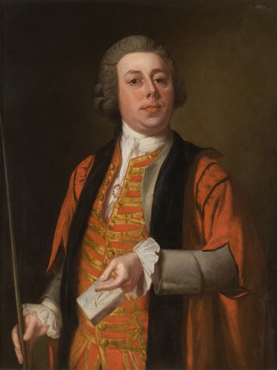 Egy Newcastle-i Alderman portréja alkotó: English School