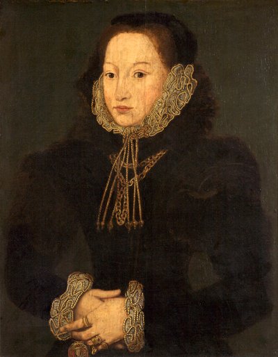 Ismeretlen hölgy portréja, 1550 körül alkotó: English School