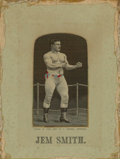 Jem Smith bokszoló portréja alkotó: English School