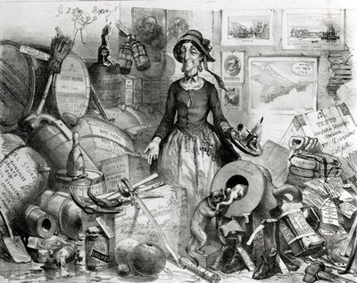 Az ünnepelt vezető hölgy portréja, tisztelettel szentelve tisztelőinek, 1855 alkotó: English School