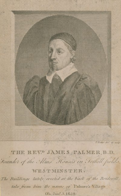 James Palmer tiszteletes portréja alkotó: English School