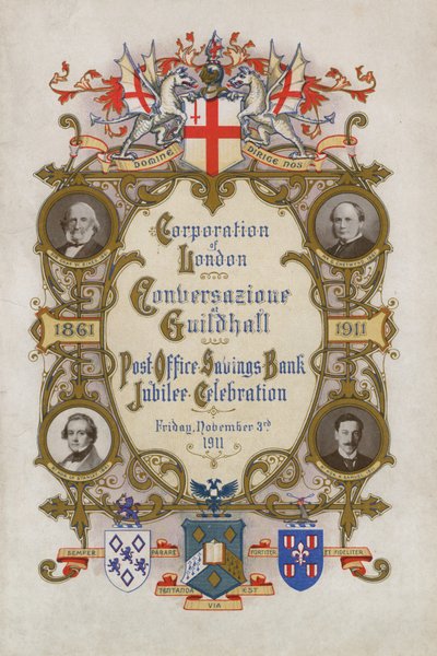 Postatakarékpénztári jubileumi ünnepség alkotó: English School